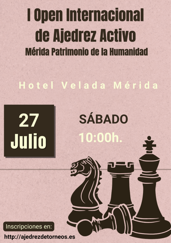 I Open Internacional Activo Merida Patrimonio de la Humanidad
