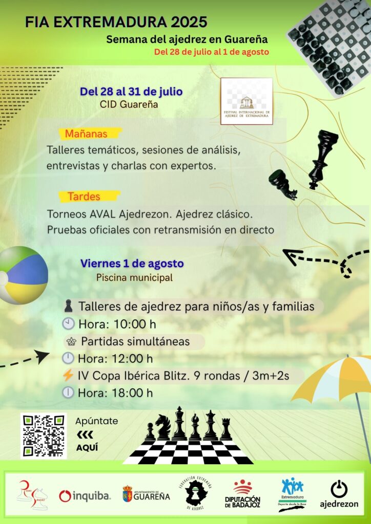 semana del ajedrez guarena 2025